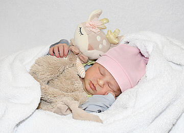 Babygalerie Eifelklinik – Baby Hannah